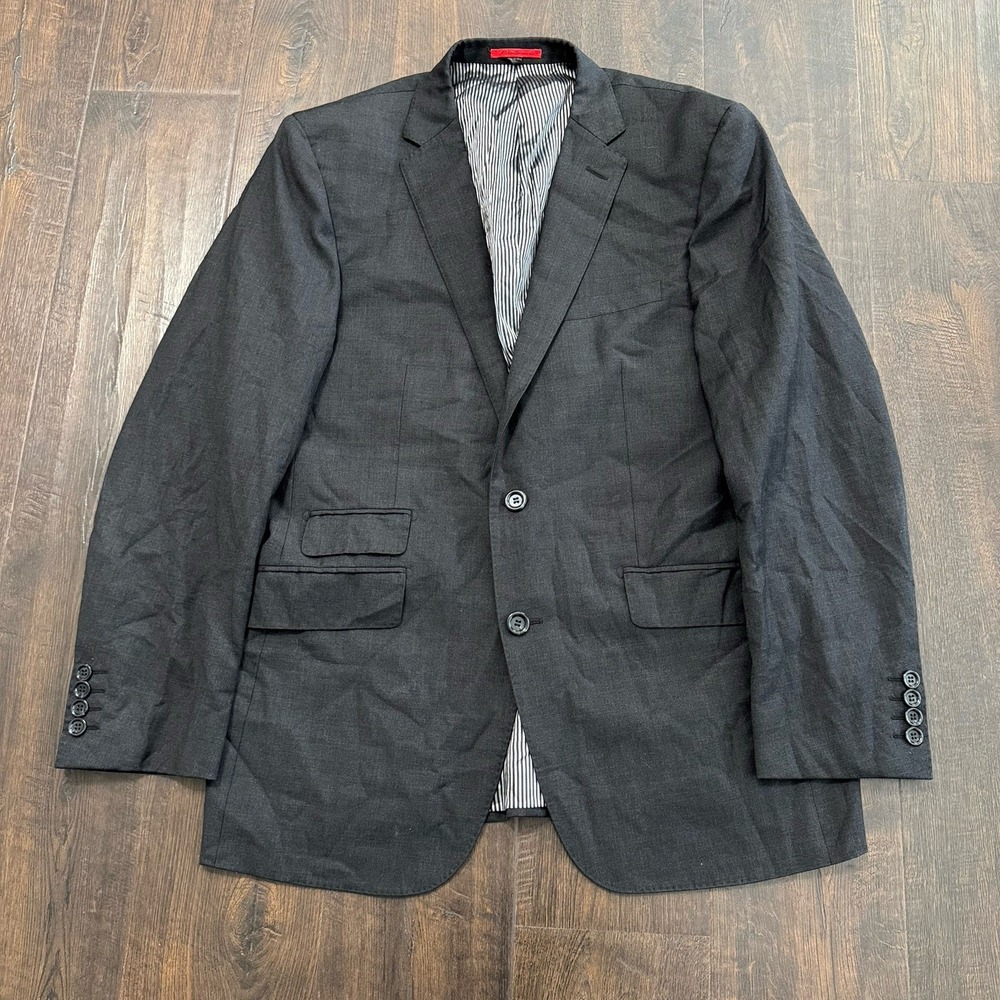 Bartorelli Napoli Abito Sartoriale Men Blazer Wool Cashmere Grey Super 150s 38